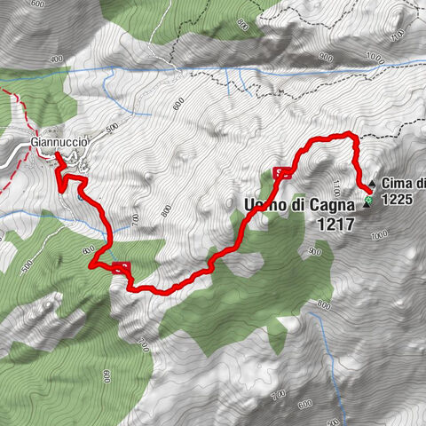 Giannuccio - Cima di Cagna - Uomo di Cagna