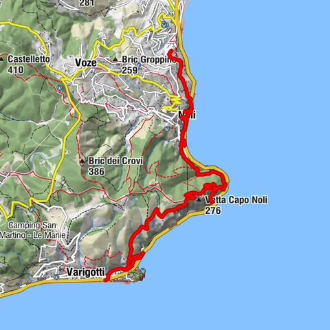 Il Paradiso di Manù - Noli - Monte Capo Noli - Varigotti