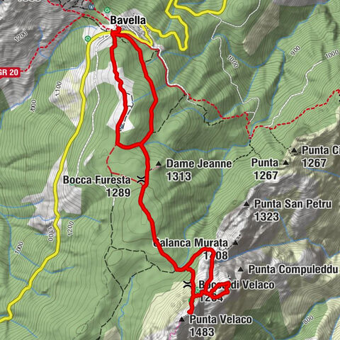 Bavella - Les Aiguilles de Bavella - Punta Velaco - Le Promontoire