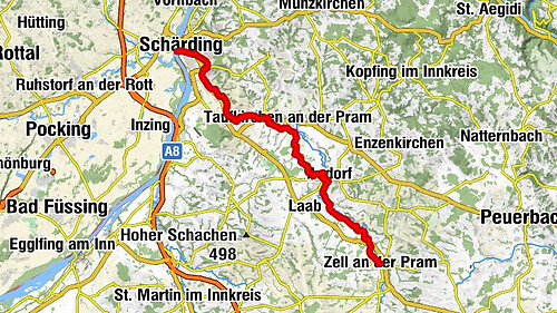 Pramtalradweg R21