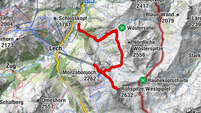 Rüfispitze, 2.632 m