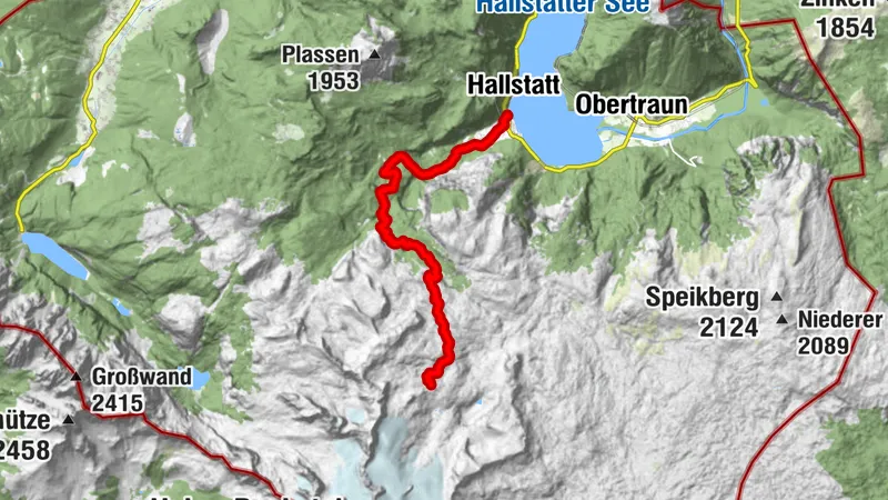 BergeSeen Trail D5: Simonyhütte - Hallstatt