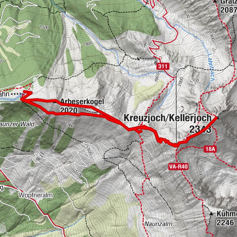 Kellerjoch Hütte - Knappenkapelle