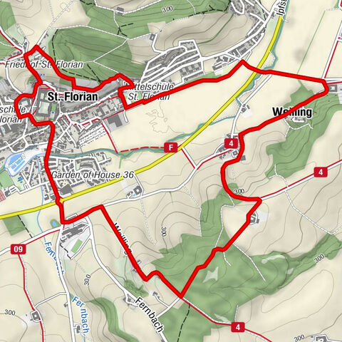 St. Florian: Mühlsteinweg