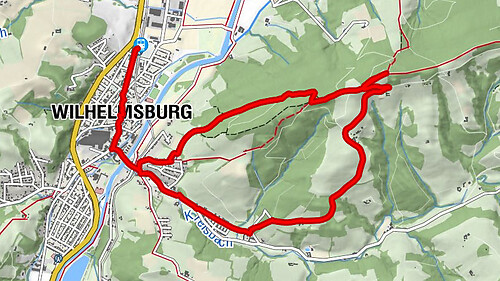 Von Wilhelmsburg an der Traisen auf die Ochsenburger Hütte (Juli 2023)