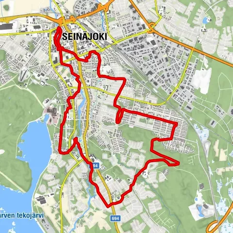 Parkradfahren in Seinäjoki