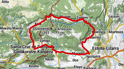 Valdega, Allín Y Améscoas - Camping Acedo Ruta 2