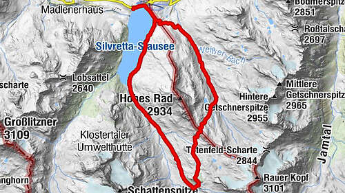 Hohes Rad Rundweg