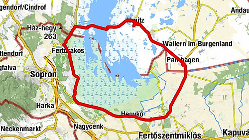 Südrunde Neusiedlersee - Illmitz, Burgenland/Österreich
