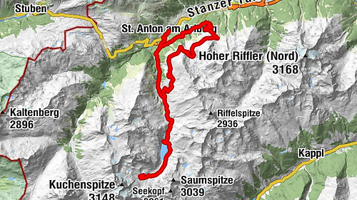 Darmstädter Hütte mit Rückweg über Rendl Alpe