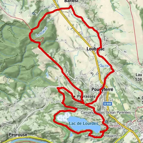 Rundweg Lourdes - Der Henri-IV-Weg
