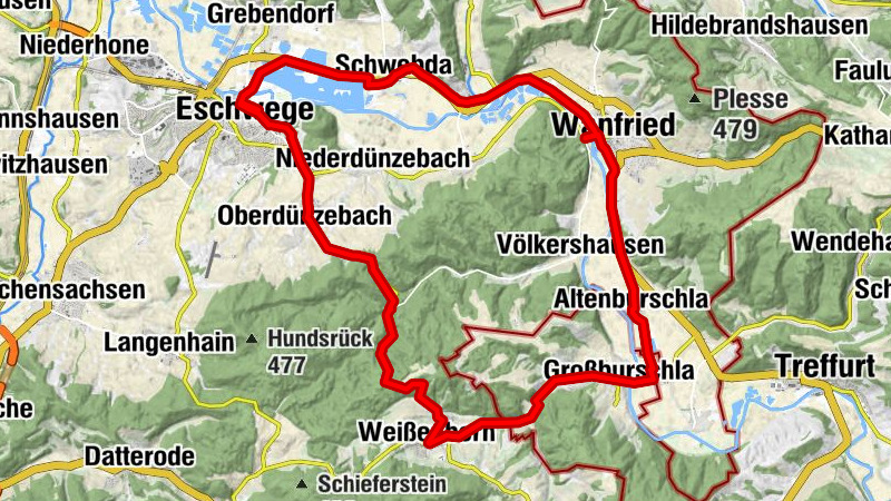 E-Bike-Tipp: Von Eschwege durch das Werratal