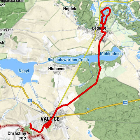 Ganztägiger Spaziergang im Gebiet Lednice-Valtice