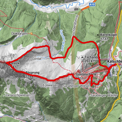 Katschberghöhe zum Kareck