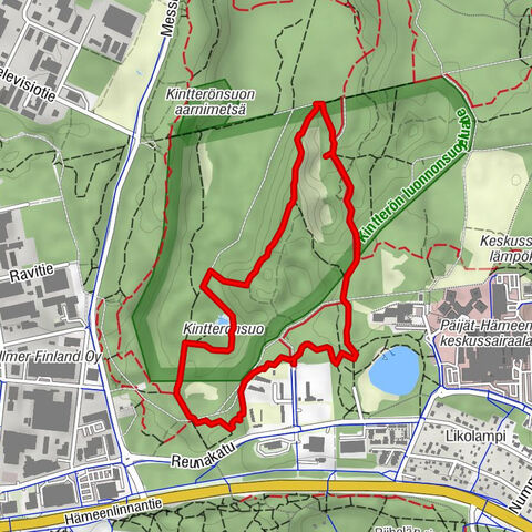 Gesundheitwald Lahti - Waldweg