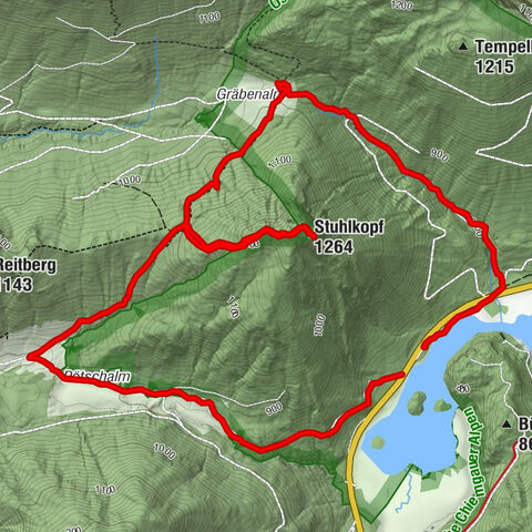 Stuhlkopf. Reit im Winkl, Weitsee