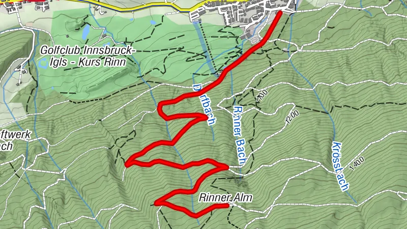 Rinner Alm MTB Route 518