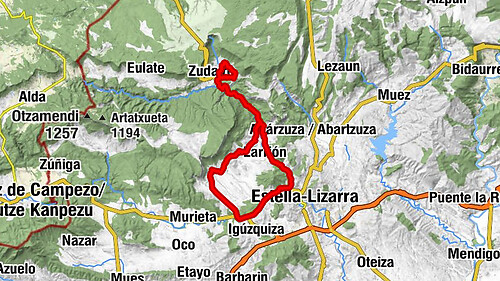 Valle de Allín - Camping Artaza Route 1