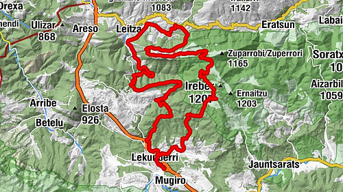 Kornieta und Uitzi - Camping Aralar Route 9
