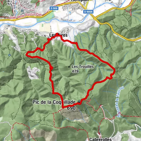 WANDERUNG VON SAINT MICHEL DE MOURCAIROL