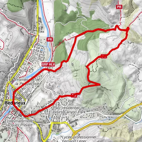 WANDERUNG LE ROC ROUGE