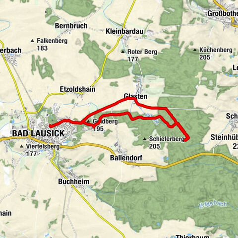 Von Bad Lausick zur Parthequelle