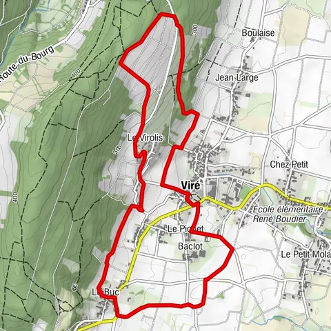 Viré, la montagne et son vignoble