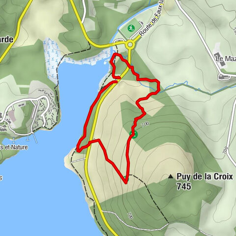 Die Heidelandschaft des Puy de la Croix