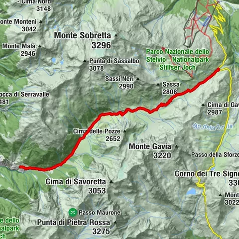 Tour im Val di Rezzalo ab der Ponte dell'Alpe