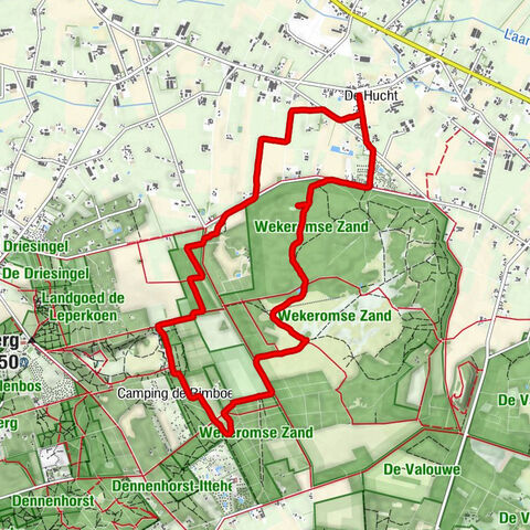 Valksche klompenpad, De Valk, Gelderland/Nederland