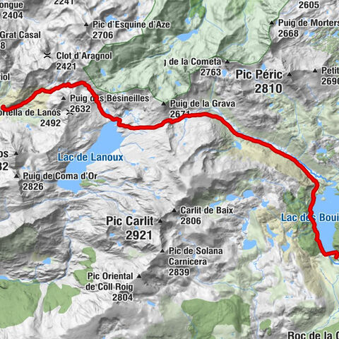 GR10 Pyrenäenweg Etappe 45