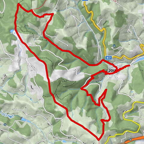 The chapel of La Salette - Beaujolais Vert - Joux