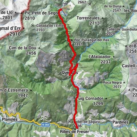 Ribes de Freser-Nuria, Catalonia/Spain