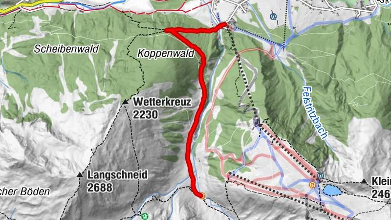 Wanderung zur Brugger Alm 1.818m