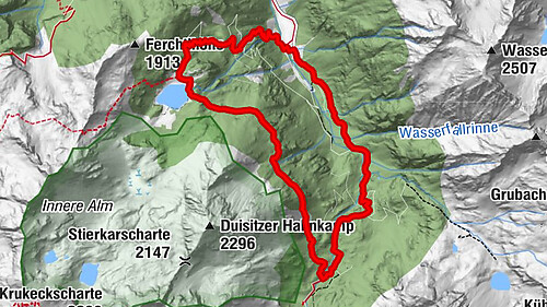 Rundwanderung Neualm - Duisitzkarsee