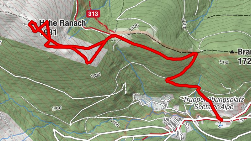 Schneeschuhtour Hohe Ranach