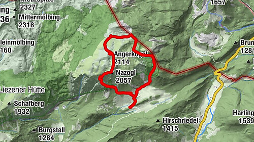 Nazogel und Angerkogel
