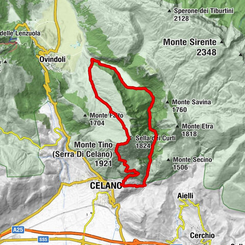 La Foce-Mt Tino-Gole di Celano
