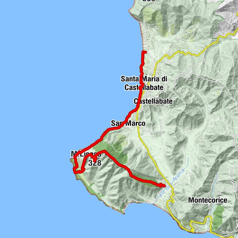 Cammino delle Terre della Dieta Mediterranea - MARINE DI LEUCOSIA - 5. Etappe
