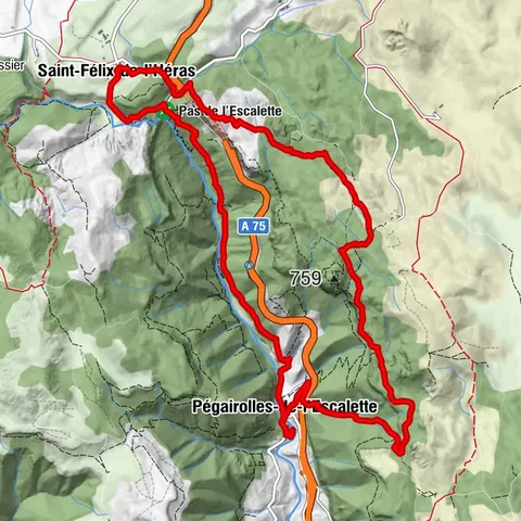 WANDERUNG DIE KLIFFS VON L'ESCALETTE