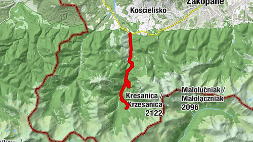 Dolina Kościeliska mit Höhlengängen