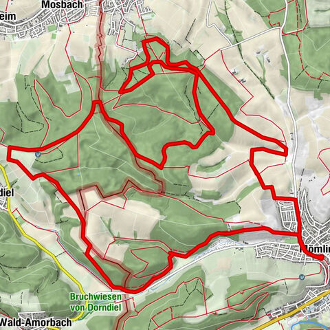Mountainbike-Rundstrecke Mömlingen (Mö2)