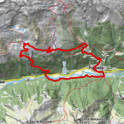 PIALPETTA Rundweg Panoramaweg Val Grande