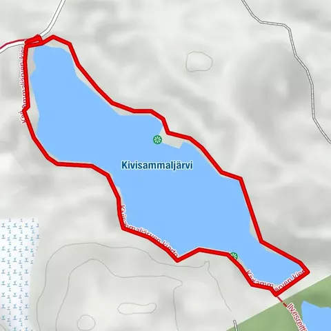Kivisammaljärvi-Rundweg 2,6 km