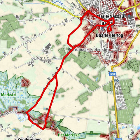 anwb bierwandeling baarle hertog