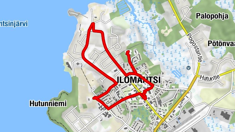 Ilomantsin katujuna