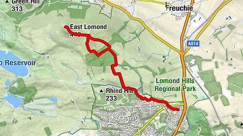 Glenrothes - East Lomond - Balfarg