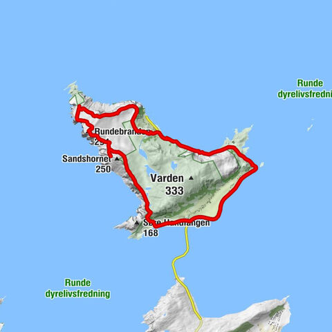 Herøy - Rundebranden - Storeholet - Goksøyr