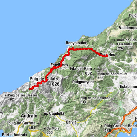 Ses Fontanelles - pas d'en Vicenç - es Castellet - Esporles