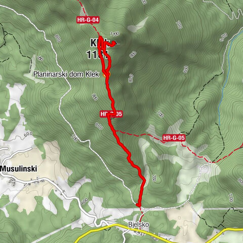 Karlovačka županija - Klek - Planinarski dom Klek